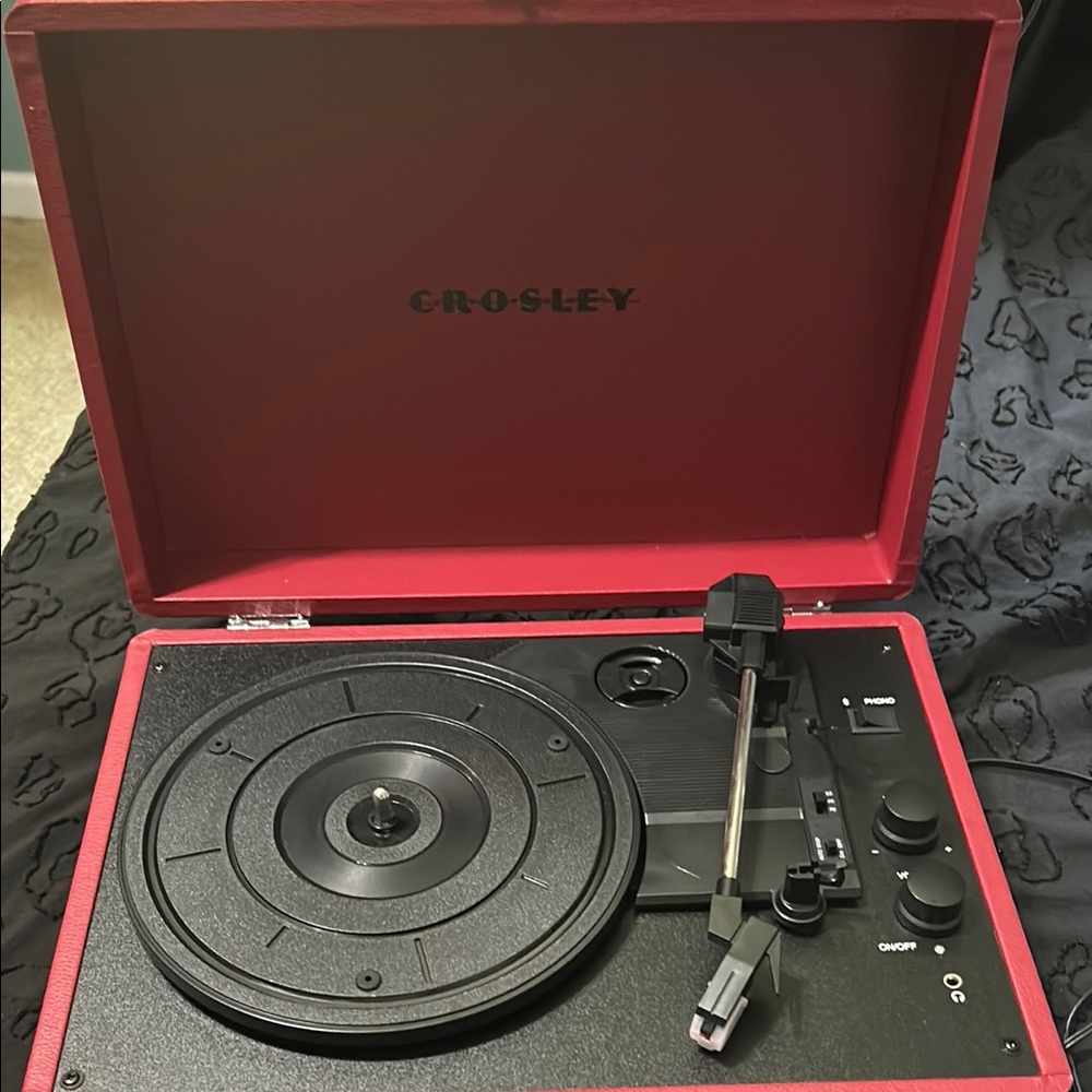 Crosley Red and Black Digital Voice Recorder